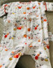 南极人（Nanjiren）婴儿童分腿睡袋夏季薄款竹棉前4后2纱布宝宝防踢被子睡衣90码 晒单实拍图