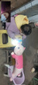 元氣小猴大号可爱毛绒玩具猪公仔娃娃小猪猪玩偶女友睡觉长条抱枕生日礼物 粉色圆眼么么哒 80厘米(礼品袋包装) 实拍图