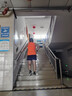 力为（Leevy）健身跑步衣运动男夏季训练衣服速干晨跑无袖篮球背心装备宽松t恤 黄橙两件（背心） 2XL 实拍图