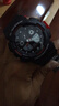 卡西欧（CASIO）手表男 g-shock自动背光迷彩风大表盘双显防水防震运动男表石英表 红牌GA-100-1A4 实拍图