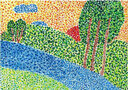雄狮油性粉彩12/24/36/48/60色艺术家蜡笔儿童绘画重彩油画棒幼儿园画笔 24色艺术家油性粉彩 实拍图