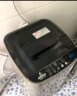 申花（SHENHUA）洗衣机全自动波轮家用小型出租房宿舍蓝光健康洗智能风干洗脱一体XQB100-8189宝石灰 实拍图