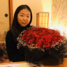 花锦集鲜花同城配送送女友生日礼物情人99朵红玫瑰花束33朵送老婆女神 99朵红玫瑰花束【皇冠】 晒单实拍图