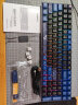 新贵（Newmen）GM1000 无线机械键盘 三模热插拔键盘 办公/游戏键盘 RGB背光 PBT键帽 鹤舞月明-凯华BOX白轴 实拍图