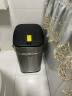 家华不锈钢智能感应垃圾桶电动家用厨房客厅卧室带盖6626钛金灰 9L 晒单实拍图