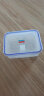 炬意（JY） 塑料保鲜盒食品级密封防水带饭餐盒冰箱冷藏微波炉零食乐扣盒子 长形5件套(每个型号1个) 晒单实拍图
