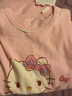 Hello Kitty女童内衣套装棉儿童秋衣套装秋冬秋衣秋裤家居服睡衣裤秋装 【春秋C款】粉色 56018 130 适合125-135cm 实拍图