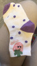 浪莎儿童袜子女童春秋四季中筒棉袜舒适透气学生袜可爱中大童耐穿袜子 实拍图