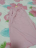 莫代尔女士睡衣女100%纯棉夏季长袖裤开衫休闲宽松大码家居服套装可外穿 【纯色简约】粉色款 3XL (建议160-180斤) 实拍图