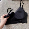 北极绒美背内衣女U型小胸聚拢2025带胸垫外穿背心一体无痕露背文胸 实拍图