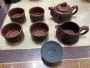 云禅尚陶紫砂壶宜兴名家纯全手工家用功夫茶具紫泥浮雕泡茶套装功夫茶具 龙行天下套壶 300ml 老紫泥款 实拍图