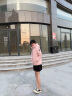 波司登（BOSIDENG）2023新款经典女短款羽绒服小个子休闲宽松连帽保暖外套B20145112E 梅子橡皮粉1519 170/92A 体重约120-130斤 实拍图