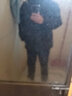 策息棉服男情侣棉服女棉衣冬季羽面包绒服潮流加厚外套男士棉袄棉衣 2216黑色 L -建议100-120斤左右 实拍图