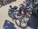 EG7折叠山地自行车成人男单车变速越野上班骑公路赛车女大人学生 辐条轮-白灰【减震前叉】 27.5寸21速【适合:175-190CM】 实拍图