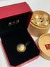 周大福藏金家系列 吉祥福字包子小笼包水晶包黄金(工费:420计价)EOF898 足金 约10.09g 实拍图