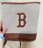 美职棒（MLB）旗舰官方包包女包男女款手提包情侣水桶包斜挎单肩包生日礼物 波士顿/棕色 F 实拍图