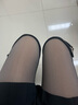 法国KJ打底裤女光腿神器秋冬季加绒加厚保暖裤鱼骨连裤袜高腰收腹提臀一体裤空姐灰透肤丝袜可外穿 黑透肤踩脚 薄绒【零下5-15度】【适合80-140斤】 实拍图