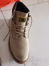森馬（senma）高帮马丁靴系带时尚百搭舒适工装靴男靴 619313602 月光灰 44码 实拍图