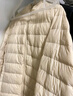 雪中羽皇轻薄羽绒服女连帽2025年秋冬新款休闲小个子白鸭绒保暖防寒外套 米色 2XL (175) (115-125斤） 实拍图