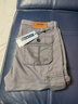 JEEP休闲裤男纯棉宽松直筒工装裤男秋冬季新款多口袋大码男士长裤子 灰色 32 实拍图
