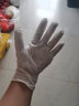 美丽雅一次性手套丁晴100只大号 厨房洗碗清洁家务用丁腈橡胶手套 实拍图