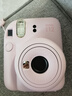 富士（FUJIFILM） instax mini12立拍立得一次成像相机 一次成像旅游相机可替换相纸 mini12 浅樱粉（香港仓发） 实拍图