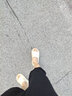 尤萨椰子拖鞋男防滑踩屎感莆田男士外出夏季外穿搓衣板底拖鞋女款凉拖 骨白【高版本】 42 实拍图