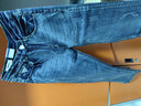 依男说衣牛仔裤男秋冬季厚款直筒裤宽松版潮流休闲阔腿裤水洗弹力大码裤子 怀旧蓝【秋冬款】 33 （140-150斤） 实拍图