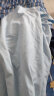 180G纯棉圆领短袖t恤大欧码宽松男女纯色全棉空白休闲打底文化衫 浅蓝色 2XL（建议180~200斤） 晒单实拍图