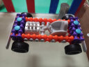 光华玩具（POPULAR PLAYTHINGS）竹节棍积木玩具男孩3-6岁幼儿园儿童早教汽车建筑立体拼插模型 90006机械竹节棍141片 实拍图