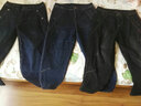 凌丹娜牛仔裤女春秋哈伦裤女士女裤老爹萝卜裤2025年新款裤子女JG733 黑色 加绒 29 （二尺二） 实拍图