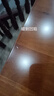 贵嘉缘 实木书桌学习桌办公桌工作台轻奢电脑桌台式学生写字桌书房家具 胡桃色【单桌】 长宽高：120*60*75cm【双抽屉】 实拍图