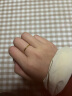 周大福 婚嫁素圈黄金戒指(工费120) 13号 约1.8g EOF1 实拍图