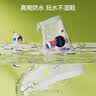 牧萌儿童雨鞋套男女童防水脚套防滑耐磨水鞋学生卡通雨靴 精灵兔 M 实拍图