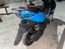 杰帆（JF）踏板摩托车125cc鬼火一代摩托车外卖踏板车燃油车助力车可上牌 蓝色 标准款 实拍图