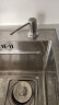 科固（KEGOO）厨房洗洁精按压器加长压取头 水槽洗菜盆洗涤剂皂液器延长管K5010 实拍图