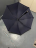 天堂伞直柄伞直杠伞长柄伞加大双人伞可定制企业logo商务8骨半自动伞 藏青色-直把手 实拍图