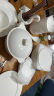 斯凯绨（Sky Top）碗盘碟筷陶瓷餐具套装骨瓷家用乔迁礼盒包装纯白十人份56头 晒单实拍图