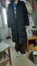 F1MAJE1T高端设计师品牌羽绒服女加厚过膝长款冬季新款超厚高档白鸭绒外套 黑色 女 9988 M 【建议体重115-130斤】 实拍图