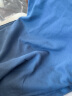 左西男童五分裤夏季2023儿童韩版宽松休闲裤纯棉中裤 蓝色 160  晒单实拍图