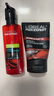 欧莱雅（LOREAL）男士洗面奶抗黑头深层清洁毛孔清爽控油火山泥清痘洁面乳洁面膏 火山岩清痘洁面100ml+洗发100ml 实拍图