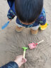 花沃里儿童赶海工具套装3件套 挖沙工具沙滩玩具园艺铲子挖土耙子尖铲 实拍图