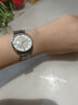 Spirra阿妈妮情人节礼物满天星手表女士2025年新款镶钻简约气质防水品牌 0013白壳白面 实拍图