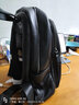 荟妮双肩包女真皮百搭潮休闲时尚头层牛皮软皮女士出行大容量旅行背包 黑色-大号 实拍图