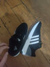 阿迪达斯（adidas）正品男鞋2025年秋季网面时尚休闲跑步鞋轻便透气减震耐磨运动鞋 FV8786/黑白/店长力荐 42 实拍图