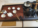 金灶（KAMJOVE）实木茶盘带烧水壶一体 自动上水茶具泡茶器全套茶台茶盘套装R-190 搭配K9黑色 陶瓷茶具 茶水桶 实拍图