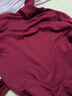 恒源祥纯色羊毛绒衫羊毛毛衫男加厚半高领毛衣中年男士针织打底保暖衣服 100%不起球高档酒红 高 领 3XL 185码(适合180-200斤) 实拍图