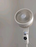 西屋【风扇踏青放价】空气循环扇家用电风扇轻音低噪节能自动摇头立式智能遥控定时落地扇对流涡轮扇 米白色+【12挡风+香薰+5D摇头+语音】 实拍图