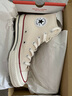 匡威（Converse）官方 1970S经典帆布男女休闲运动鞋米白色162053C 162053C/米白色 43 实拍图