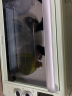 长帝家用多功能电烤箱42升大容量独立控温搪瓷内胆智能菜单热风循环旋转烤叉猫小易 猫小易绿色 晒单实拍图